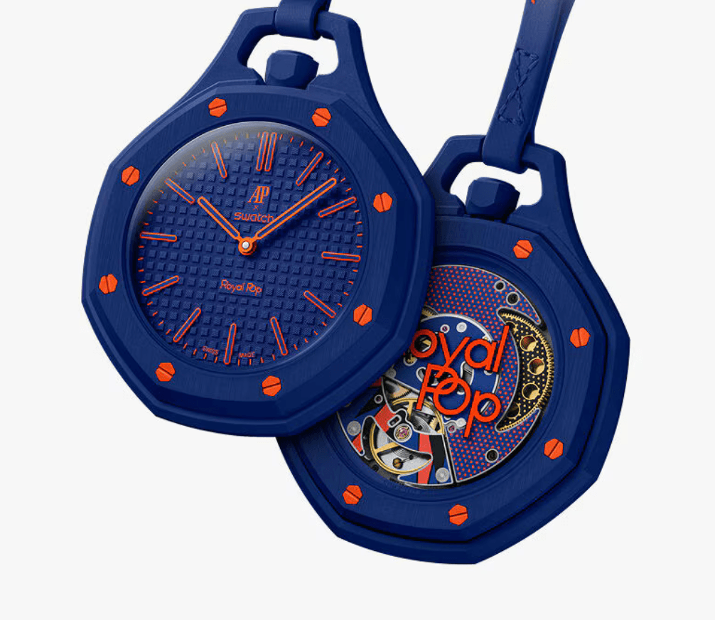 Swatch x AP Royal Pop Blue & Orange