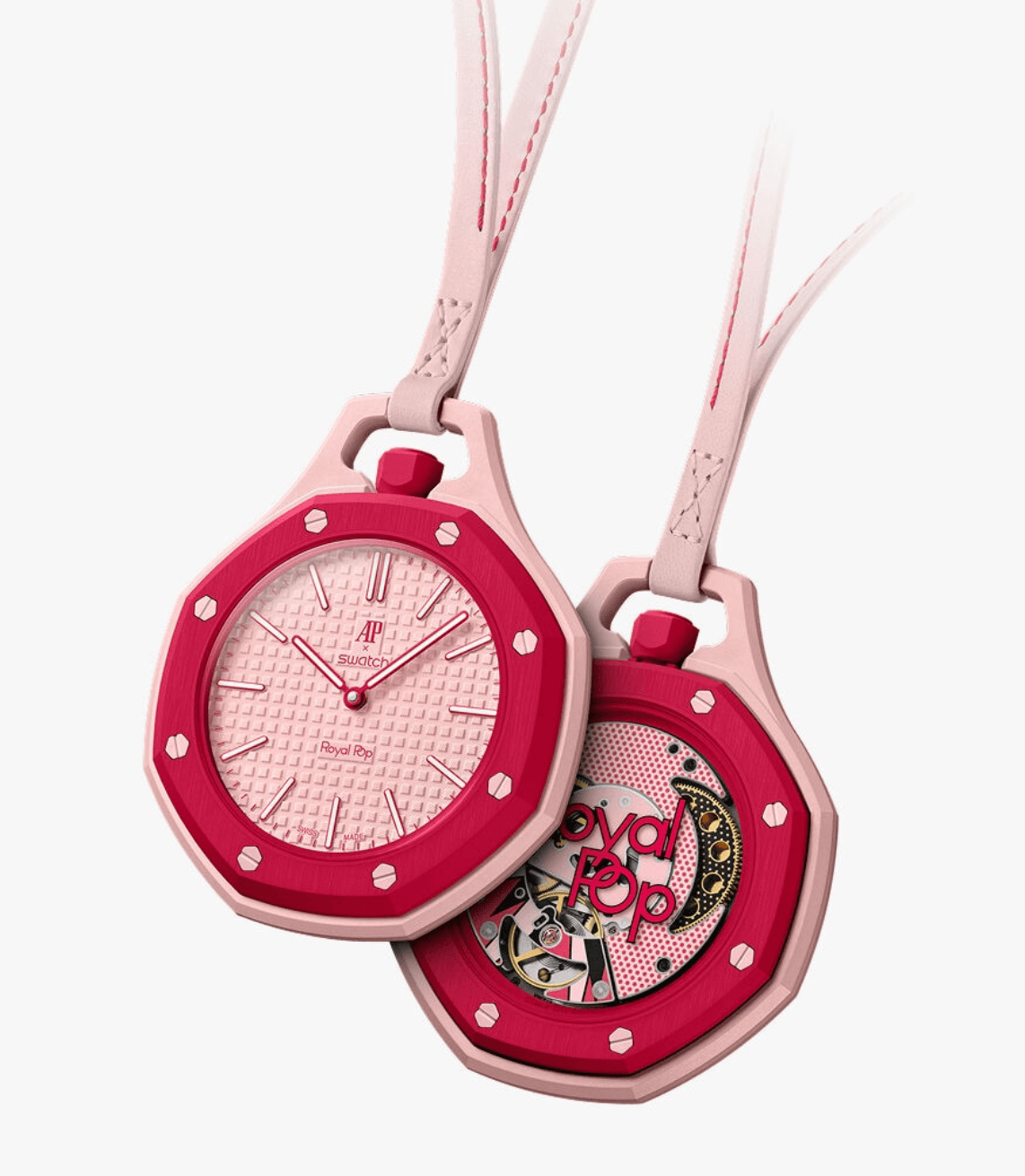 Swatch x AP Royal Pop Red & Pink